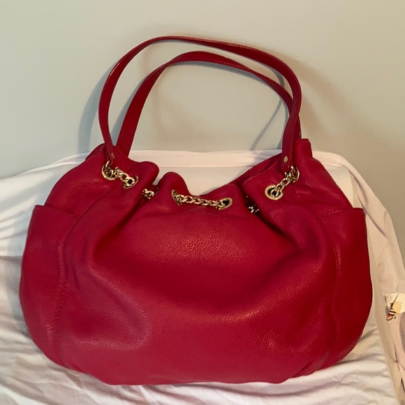 MICHAEL KORS Gold Chain Pink Tote/Shoulder bag - Picture 4 of 10
